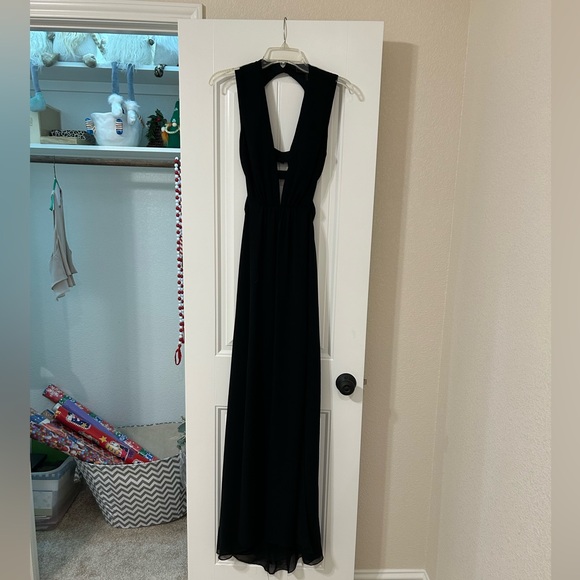 BCBG Long Cutout Dress - Picture 4 of 4